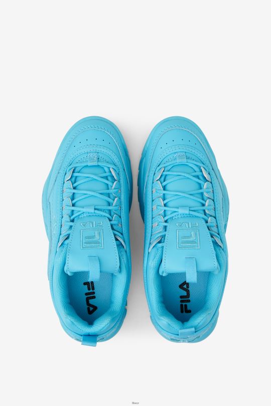 bluefish fila little kids' disruptor 2 premium 0668L2193 bluefish FILA