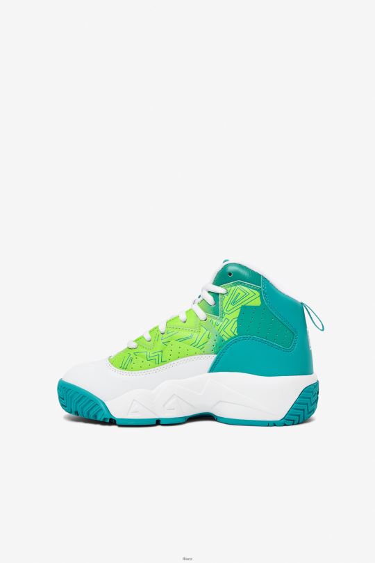 fila bílá/keramická/zelená little kids'mb 0668L2230 bílá/keramická/zelená FILA