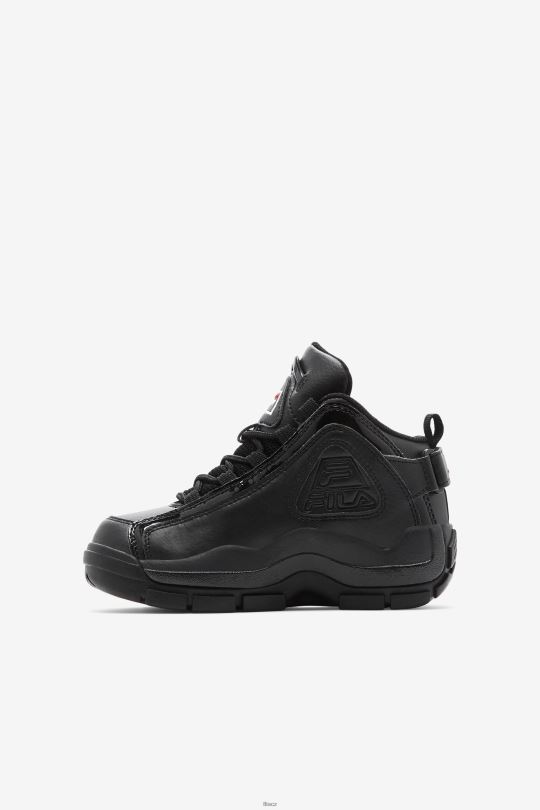 fila black/white/red little kids' grant hill 2 25th jubiley edition 0668L2224 černá/bílá/červená FILA