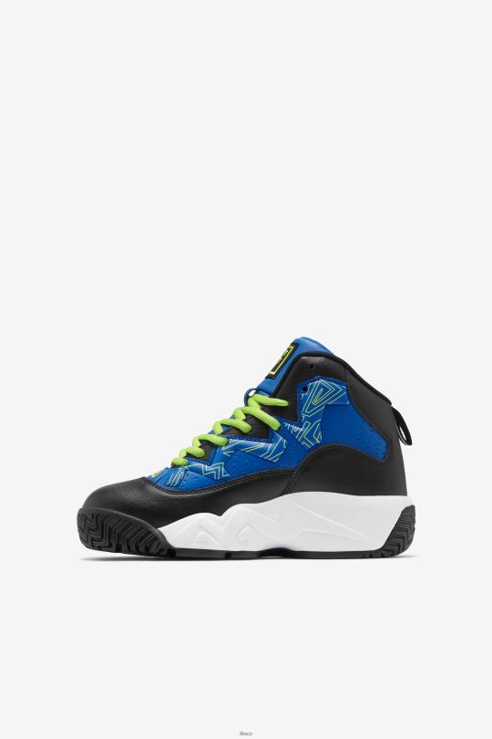fila blue/black/lime punch little kids'mb 0668L2248 modrá/černá/limetková punč FILA