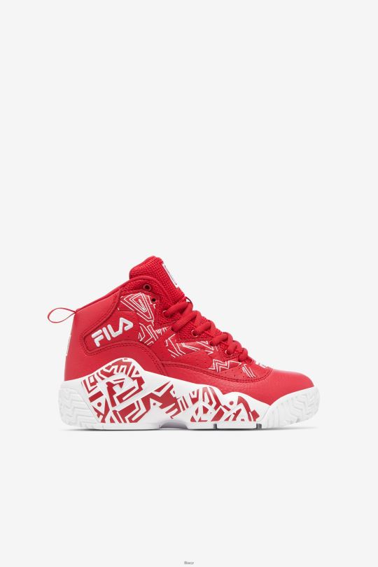 fila červená/bílá malá dětská mb 0668L2236 červená bílá FILA