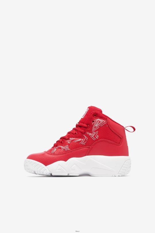 fila červená/bílá malá dětská mb 0668L2236 červená bílá FILA