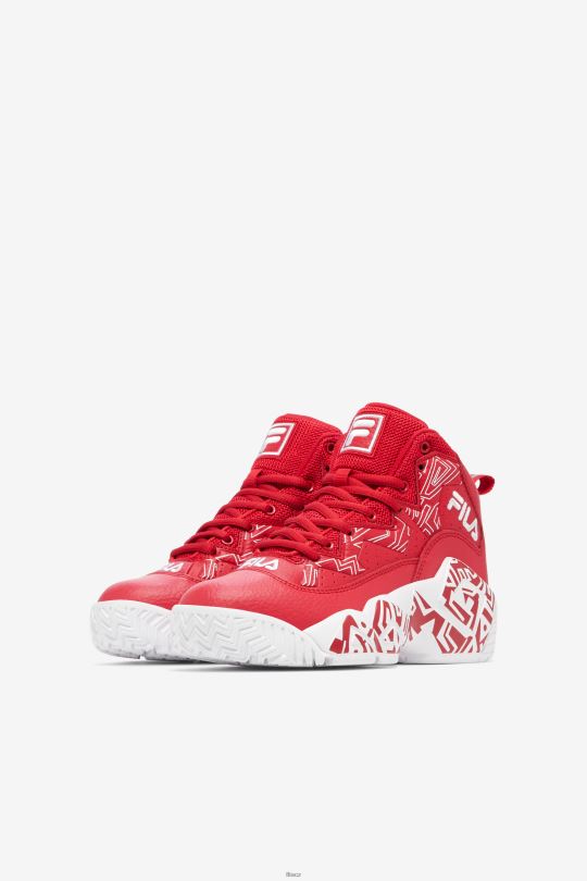 fila červená/bílá malá dětská mb 0668L2236 červená bílá FILA