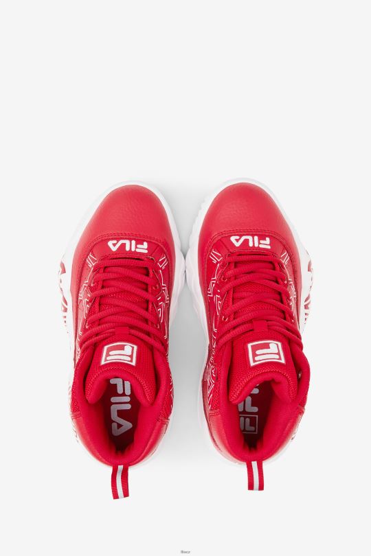 fila červená/bílá malá dětská mb 0668L2236 červená bílá FILA