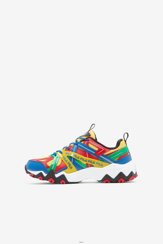 fila little children' electromont lemon/red/imperial blue 0668L2203 citronová/červená/císařská modř FILA