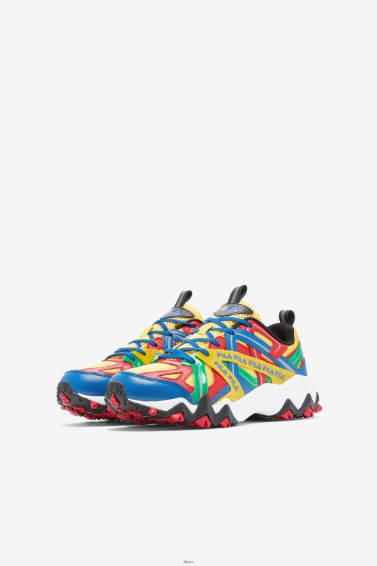 fila little children' electromont lemon/red/imperial blue 0668L2203 citronová/červená/císařská modř FILA