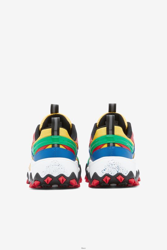 fila little children' electromont lemon/red/imperial blue 0668L2203 citronová/červená/císařská modř FILA