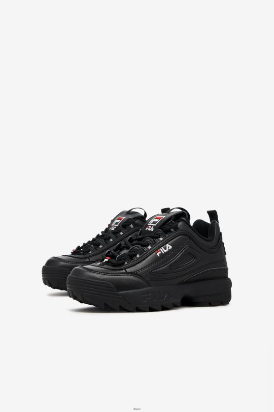 fila little kids' disruptor 2 černá/bílá 0668L2191 Černá bílá FILA