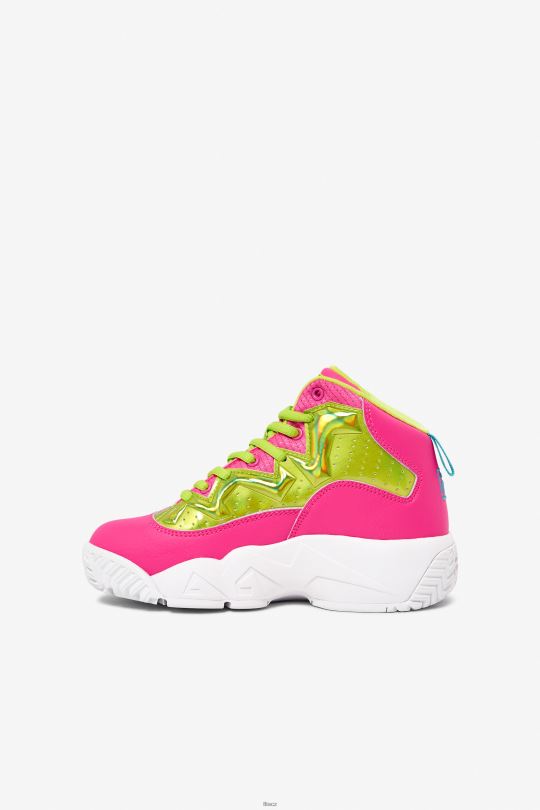 fila little kids'mb night walk pink/lime punch/white 0668L2251 růžová/limetkový punč/bílá FILA