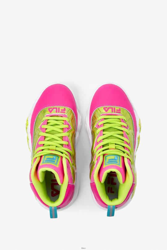 fila little kids'mb night walk pink/lime punch/white 0668L2251 růžová/limetkový punč/bílá FILA