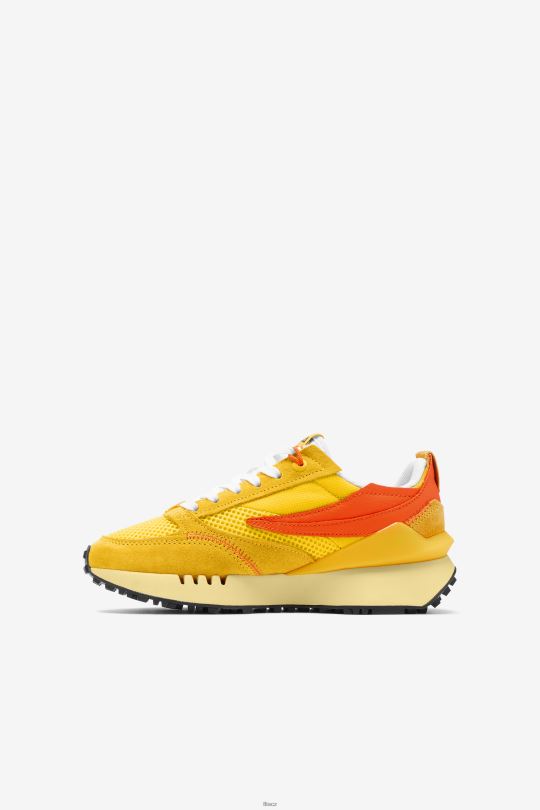 fila malé děti renno n-generation citron/červený pomeranč/žlutá 0668L2287 citron/červený pomeranč/žlutá FILA