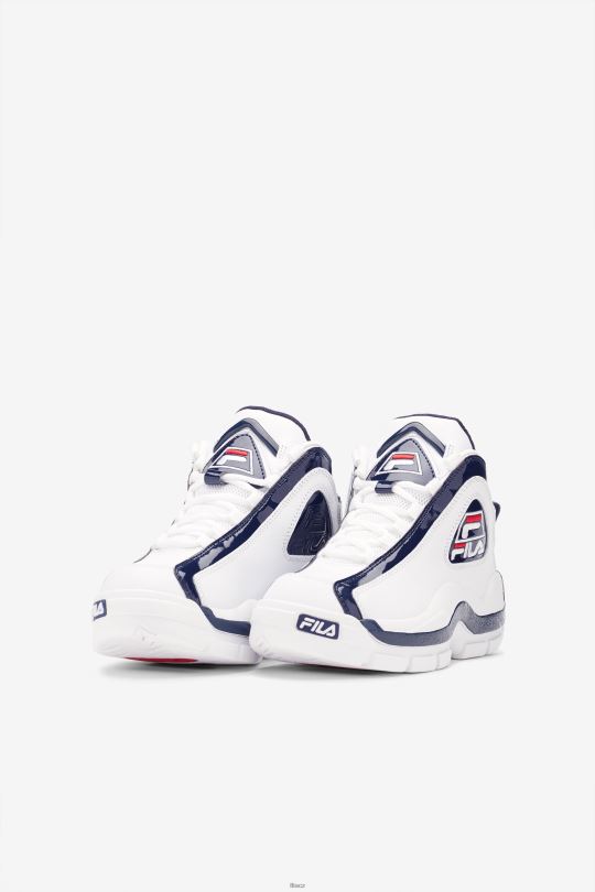 fila malý dětský grant kopec 2 bílá/námořnická/červená 0668L2221 bílá/námořnická/červená FILA