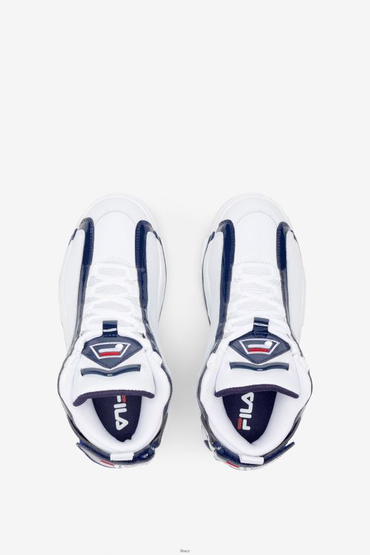 fila malý dětský grant kopec 2 bílá/námořnická/červená 0668L2221 bílá/námořnická/červená FILA