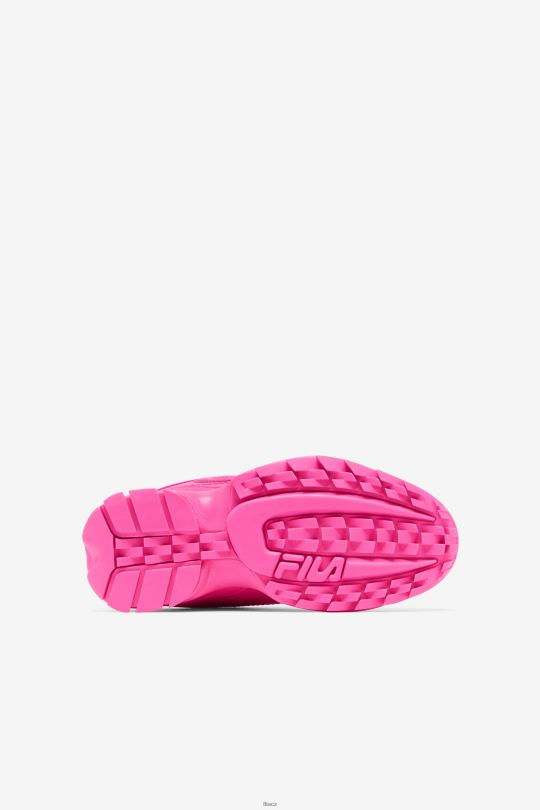 fila pink little children' disruptor 2 premium 0668L2194 růžový FILA