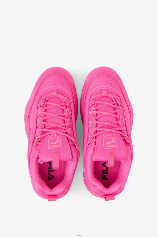 fila pink little children' disruptor 2 premium 0668L2194 růžový FILA