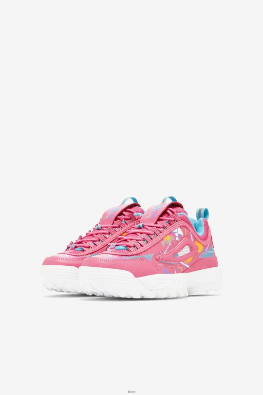 fila žvýkačka/modro/bílý malý dětský disruptor 2 premium 0668L2200 žvýkačka/modrá/bílá FILA