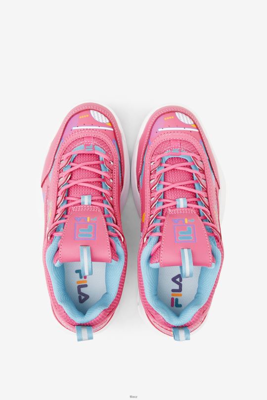 fila žvýkačka/modro/bílý malý dětský disruptor 2 premium 0668L2200 žvýkačka/modrá/bílá FILA