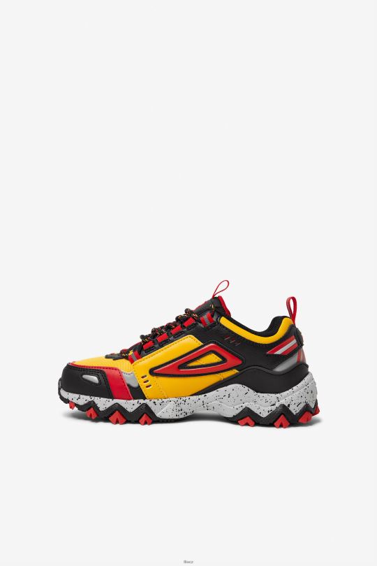 fila zlatá/černá/červená little kids' oakmont tr 0668L2266 zlatá/černá/červená FILA