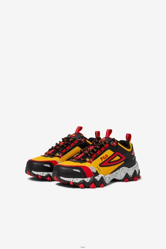 fila zlatá/černá/červená little kids' oakmont tr 0668L2266 zlatá/černá/červená FILA