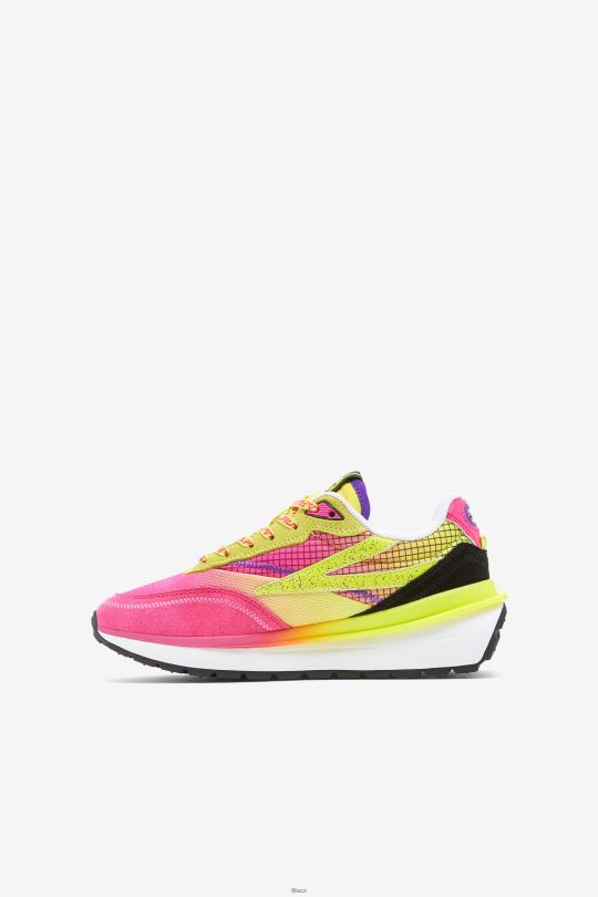 růžová glo/síra/bílá fila malé dětské renno 0668L2283 růžová glo/síra/bílá FILA