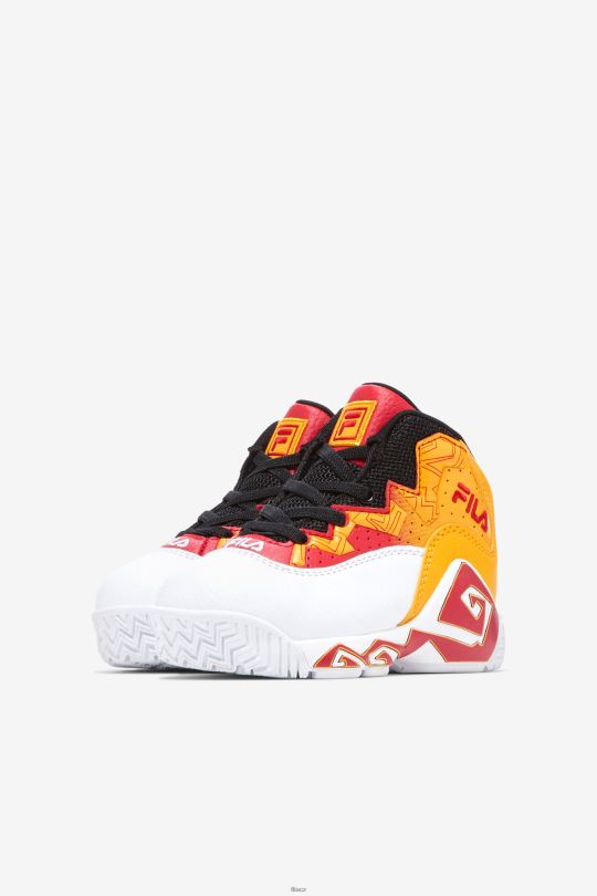fila batole mb bílá/zlatá/červená 0668L2293 bílá/zlatá/červená FILA