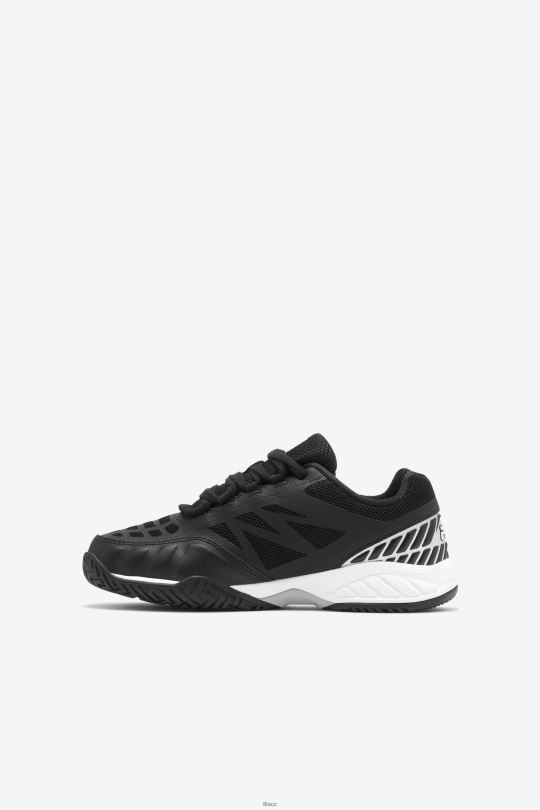 dětský axilus jr fila černá/bílá/kovová stříbrná 0668L2300 černá/bílá/stříbrná metalíza FILA