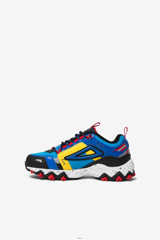 atomic blue/blue/black big kids' oakmont tr fila 0668L2148 atomová modrá/modrá/černá FILA