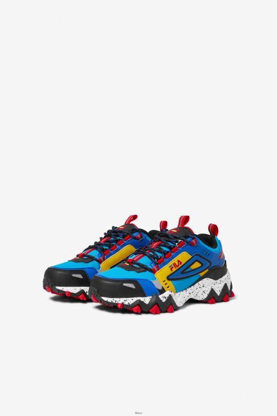 atomic blue/blue/black big kids' oakmont tr fila 0668L2148 atomová modrá/modrá/černá FILA