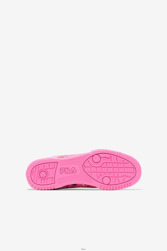cukrová švestka/fialová/citronová fila velké dětské originální fitness 0668L2151 cukrová švestka/fialová/citron FILA