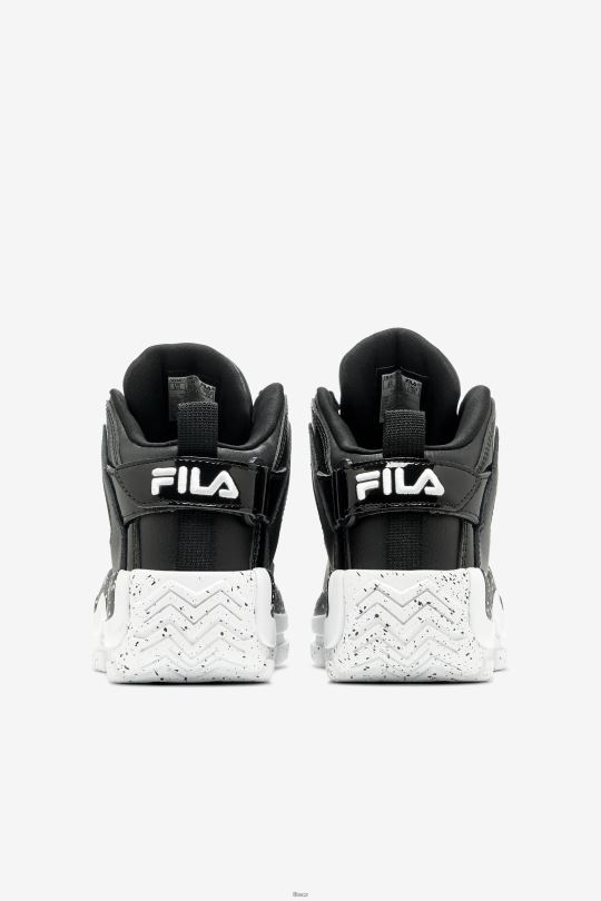černo/bílá fila velký dětský grantový kopec 2 0668L2091 Černá bílá FILA