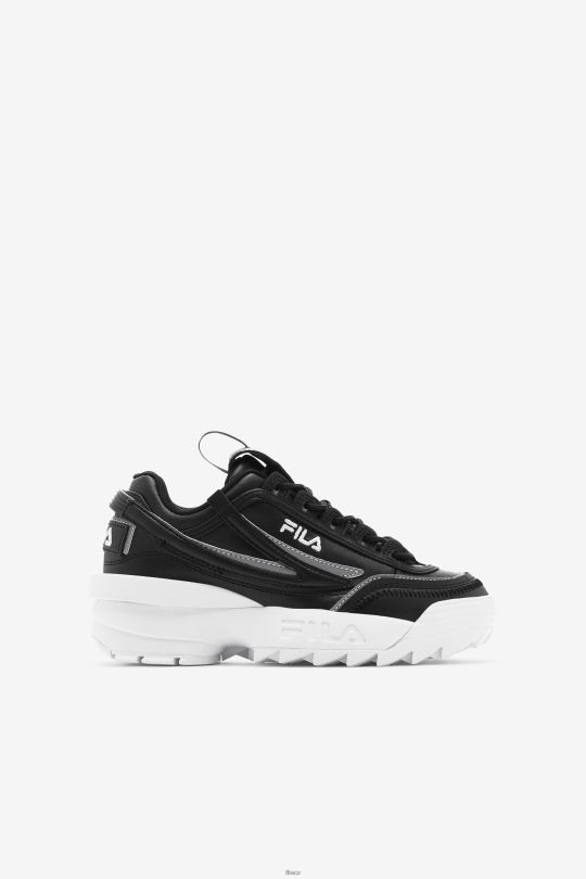 černo/bílý velký dětský disruptor 2 exp fila 0668L2058 Černá bílá FILA