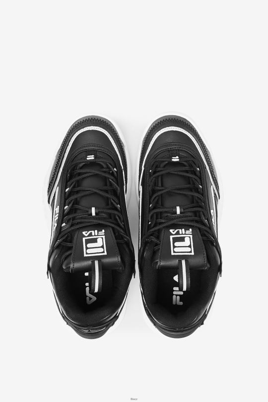 černo/bílý velký dětský disruptor 2 exp fila 0668L2058 Černá bílá FILA