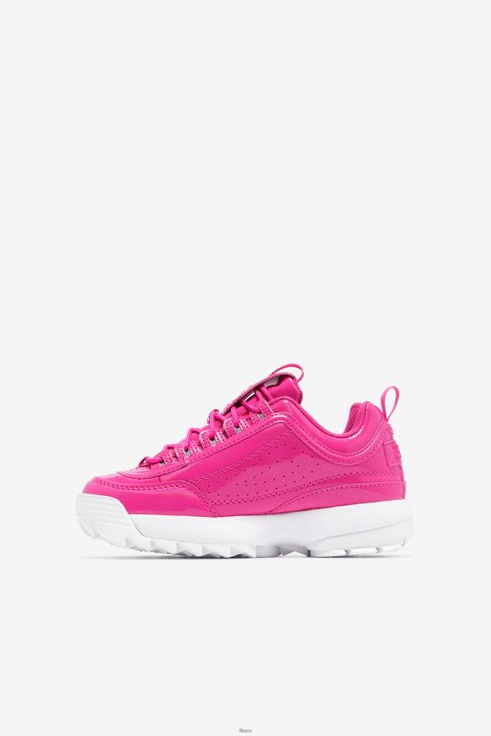 fialový/duhovkový/duhový velký dětský disruptor 2 prémiová iri fila 0668L2076 fialová/duhovka/duhovka FILA
