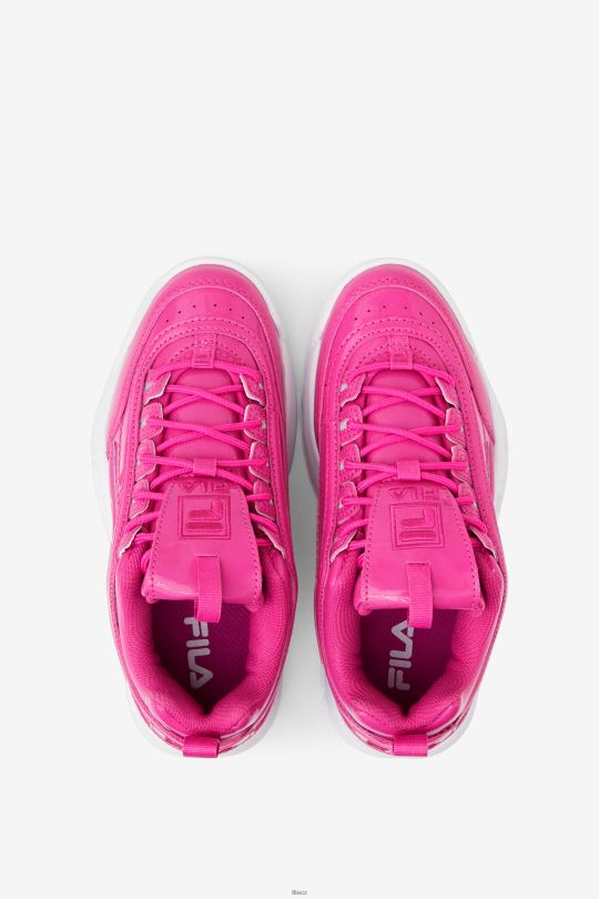 fialový/duhovkový/duhový velký dětský disruptor 2 prémiová iri fila 0668L2076 fialová/duhovka/duhovka FILA