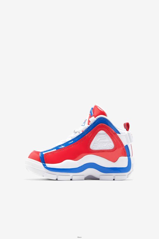 fila bílá/červená/modrá velký dětský grantový kopec 2 0668L2092 bílá/červená/modrá FILA