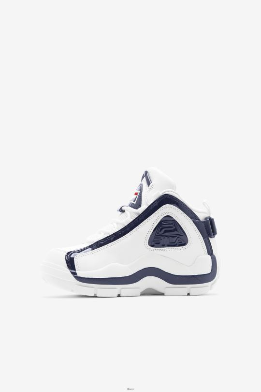 fila bílá/námořnická/červená velký dětský grantový kopec 2 25. výročí vydání 0668L2098 bílá/námořnická/červená FILA