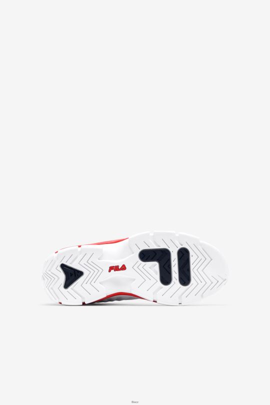 fila big kids' grant hill 2 game break white/blues/red 0668L2101 bílá/modrá/červená FILA