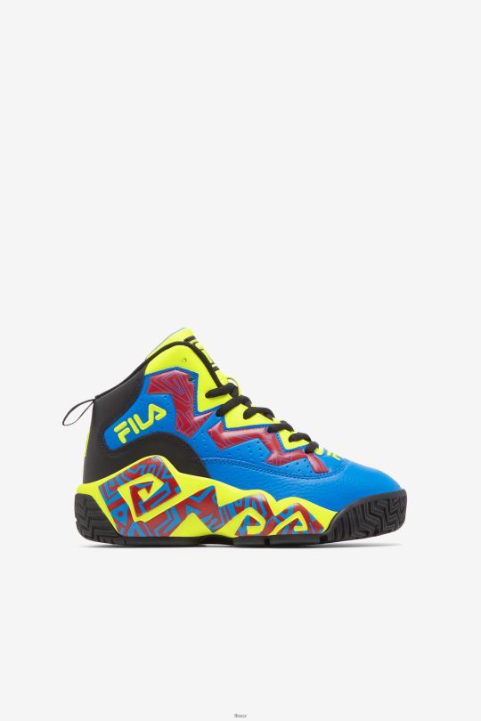 fila černá/žlutá/červená velká dětská mb 0668L2116 černá/žlutá/červená FILA