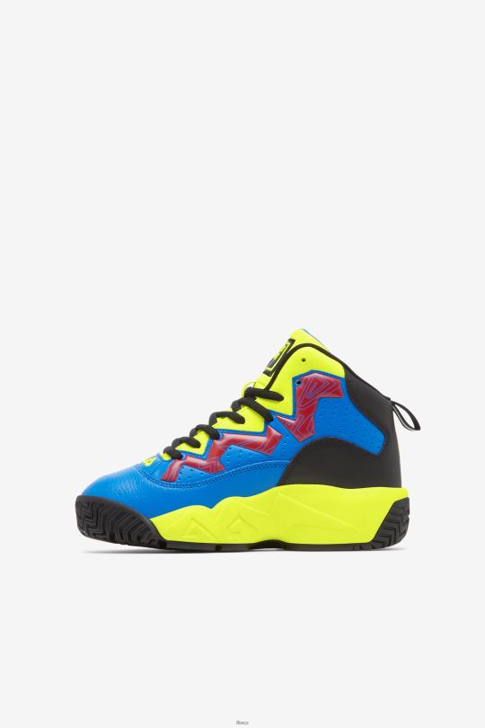 fila černá/žlutá/červená velká dětská mb 0668L2116 černá/žlutá/červená FILA
