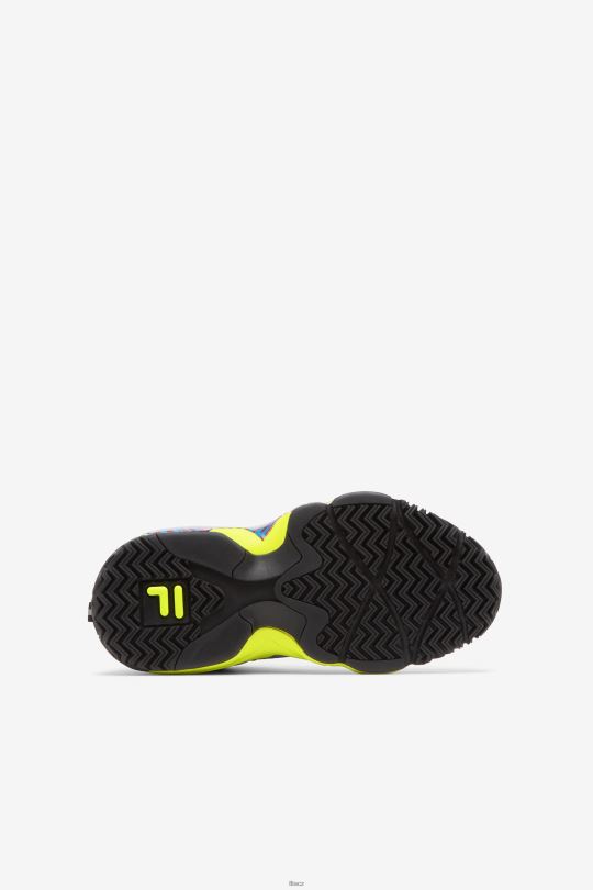fila černá/žlutá/červená velká dětská mb 0668L2116 černá/žlutá/červená FILA