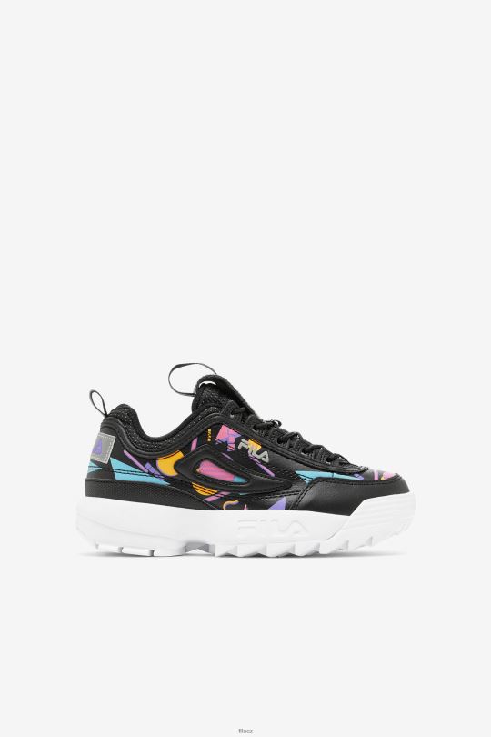 fila velký dětský disruptor 2 prémiová černá/žvýkačková/bílá 0668L2065 černá/žvýkačková/bílá FILA