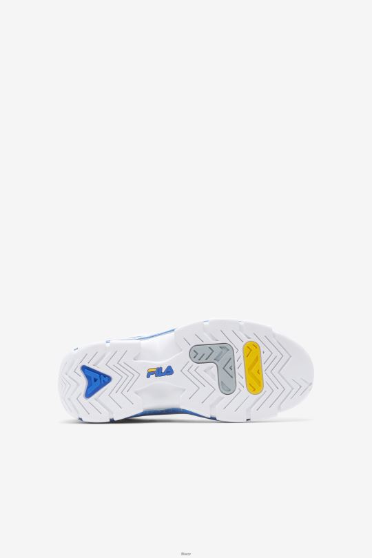 fila velký dětský grant kopec 2 bílá/mlhovina modrá/citron 0668L2089 bílá/mlhovinová modrá/citron FILA