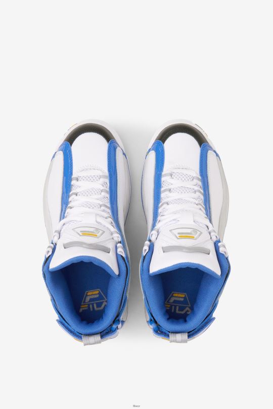 fila velký dětský grant kopec 2 bílá/mlhovina modrá/citron 0668L2089 bílá/mlhovinová modrá/citron FILA