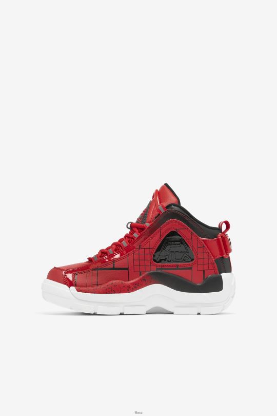 fila velký dětský grant kopec 2 červená/bílá/černá 0668L2095 červená/bílá/černá FILA