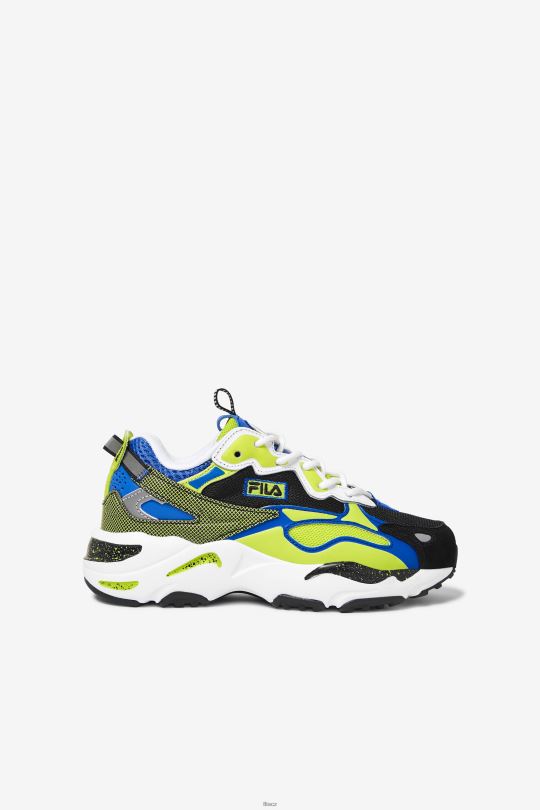 fila velký dětský ray tracer apex white/black/lime punch 0668L2161 bílá/černá/limetková punč FILA