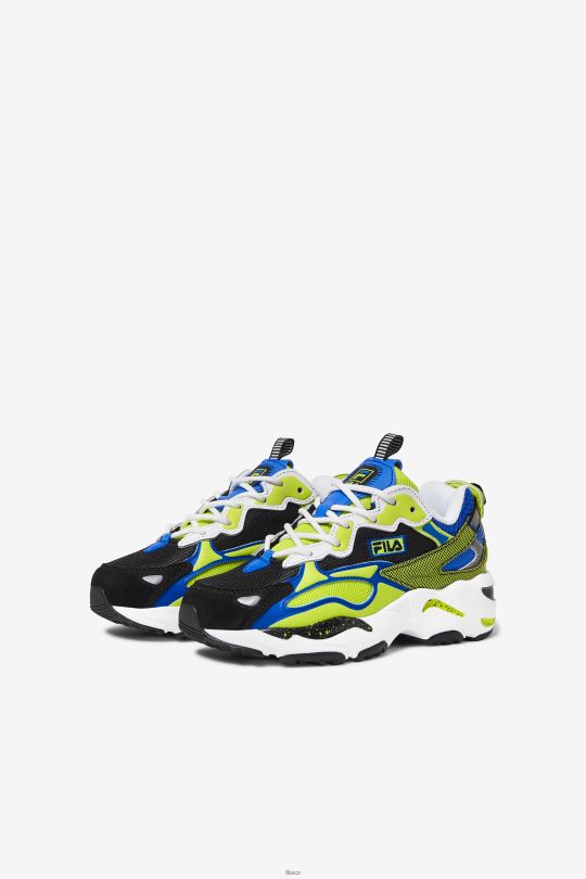 fila velký dětský ray tracer apex white/black/lime punch 0668L2161 bílá/černá/limetková punč FILA
