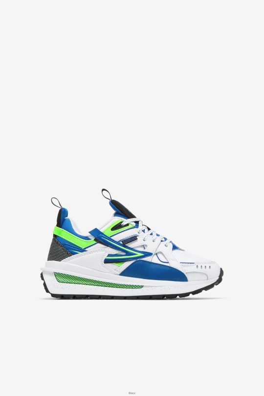 fila velké dětské sandály bílá/modrá/zelená 0668L2173 bílá/modrá/zelená FILA
