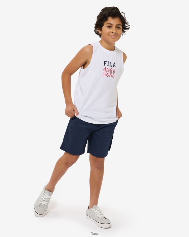 bílý tank fila zoki 0668L3111 bílý FILA