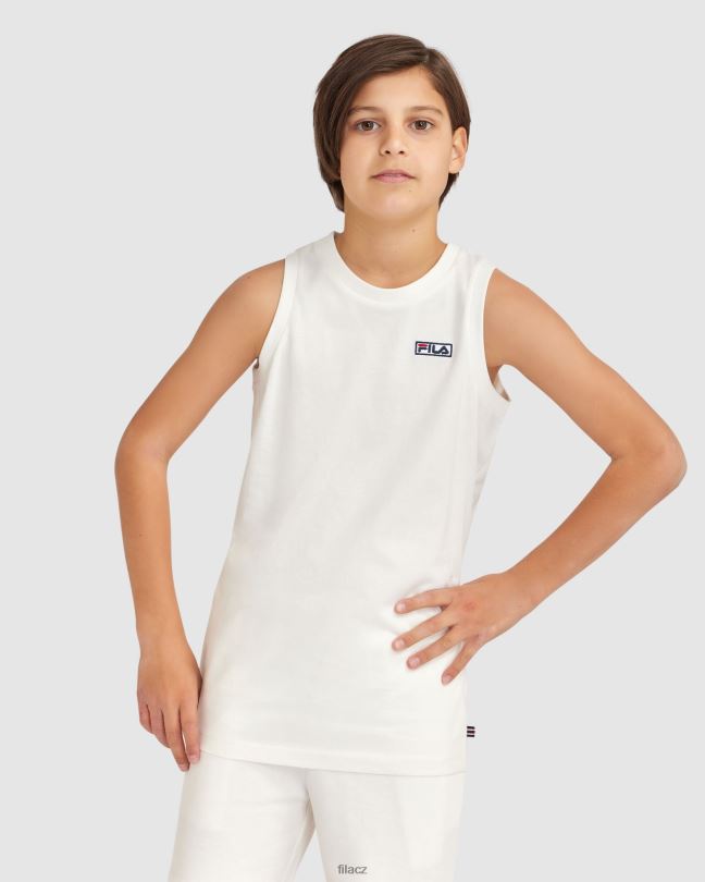 dětský parker tank bílá fila 0668L3071 bílý FILA