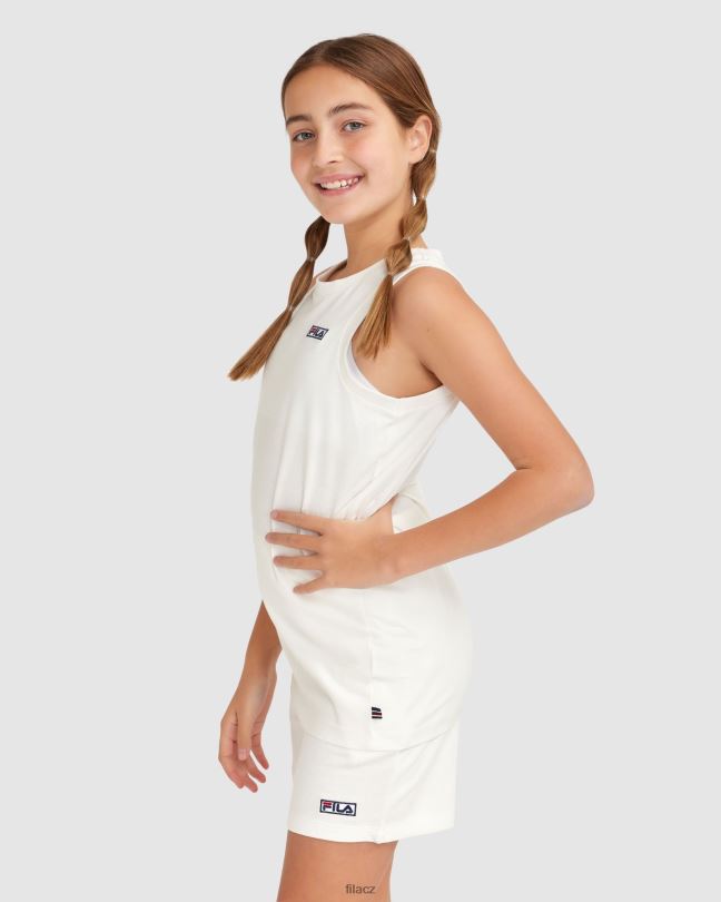 dětský parker tank bílá fila 0668L3071 bílý FILA